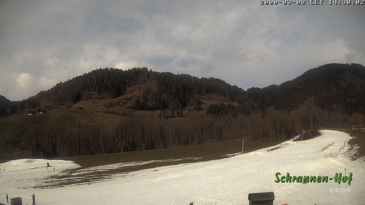 Archiv Foto Webcam Schoppernau: Schrannen-Hof