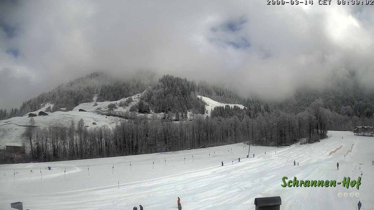 Archiv Foto Webcam Schoppernau: Schrannen-Hof