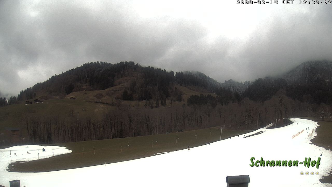 Archiv Foto Webcam Schoppernau: Schrannen-Hof