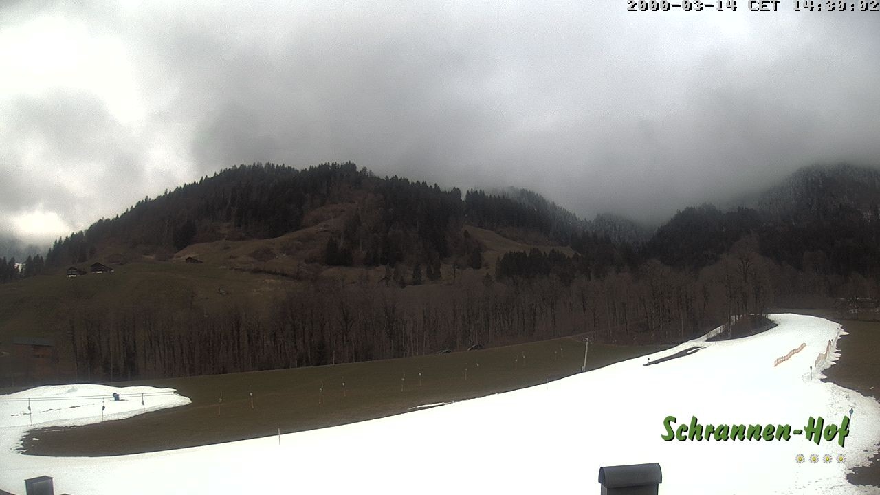 Archiv Foto Webcam Schoppernau: Schrannen-Hof