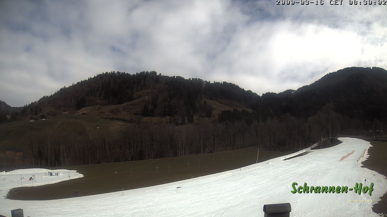 Archiv Foto Webcam Schoppernau: Schrannen-Hof