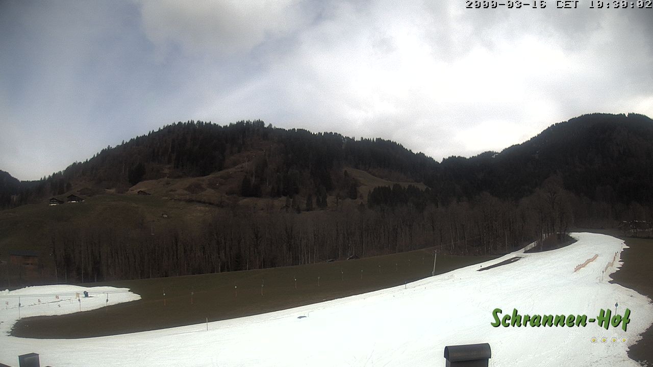 Archiv Foto Webcam Schoppernau: Schrannen-Hof