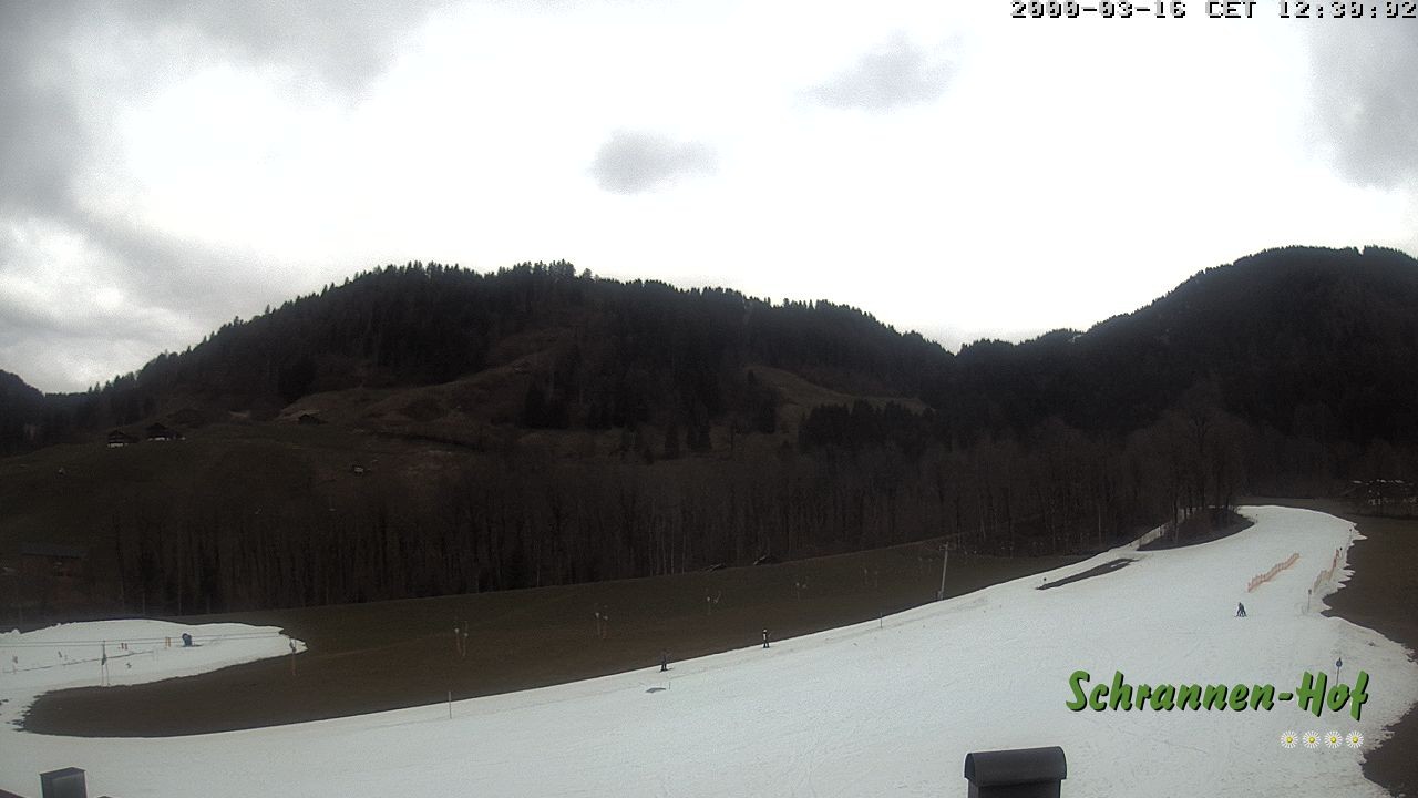 Archiv Foto Webcam Schoppernau: Schrannen-Hof