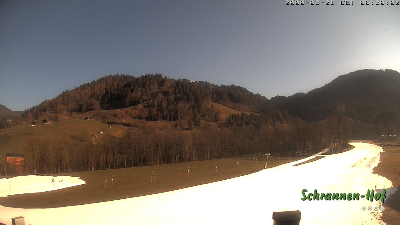 Archiv Foto Webcam Schoppernau: Schrannen-Hof