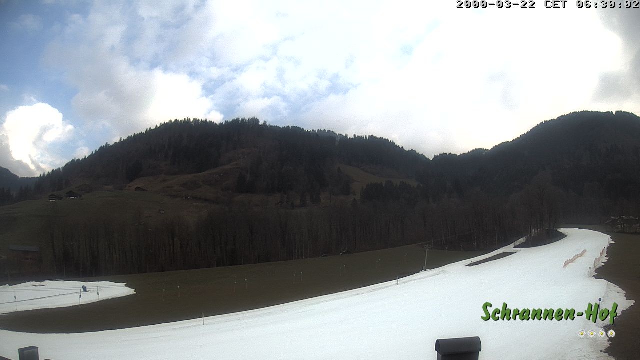 Archiv Foto Webcam Schoppernau: Schrannen-Hof