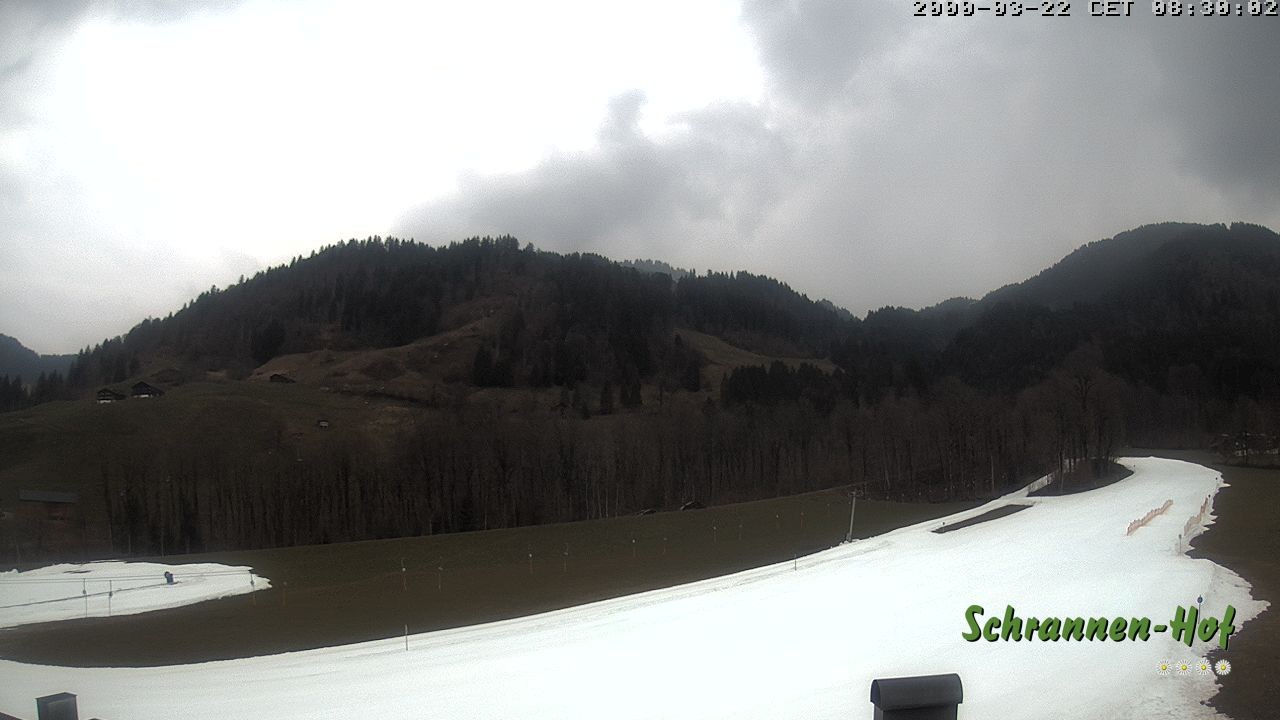 Archiv Foto Webcam Schoppernau: Schrannen-Hof