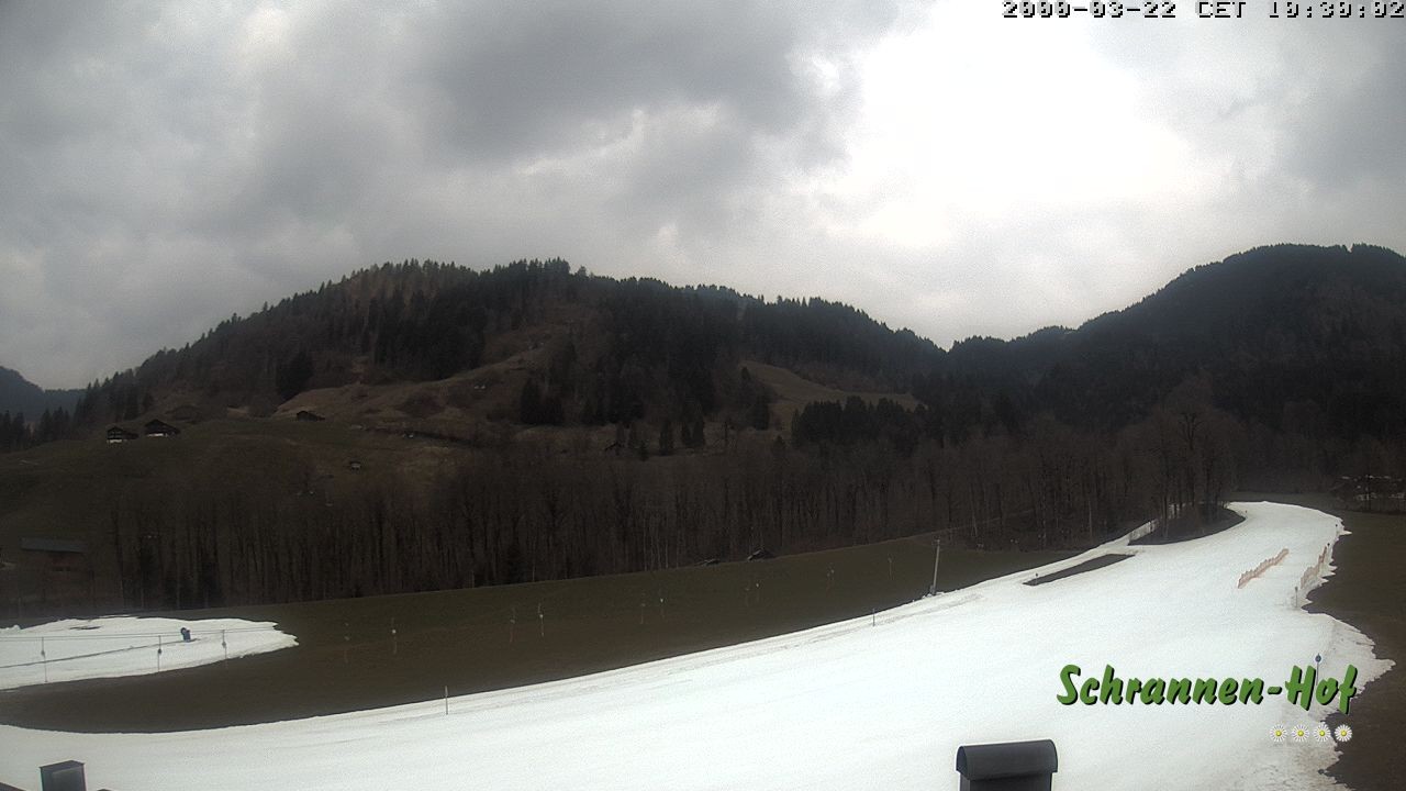 Archiv Foto Webcam Schoppernau: Schrannen-Hof