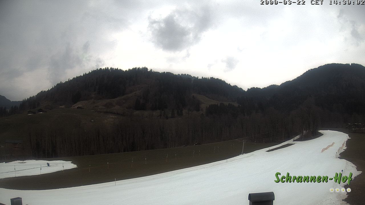 Archiv Foto Webcam Schoppernau: Schrannen-Hof