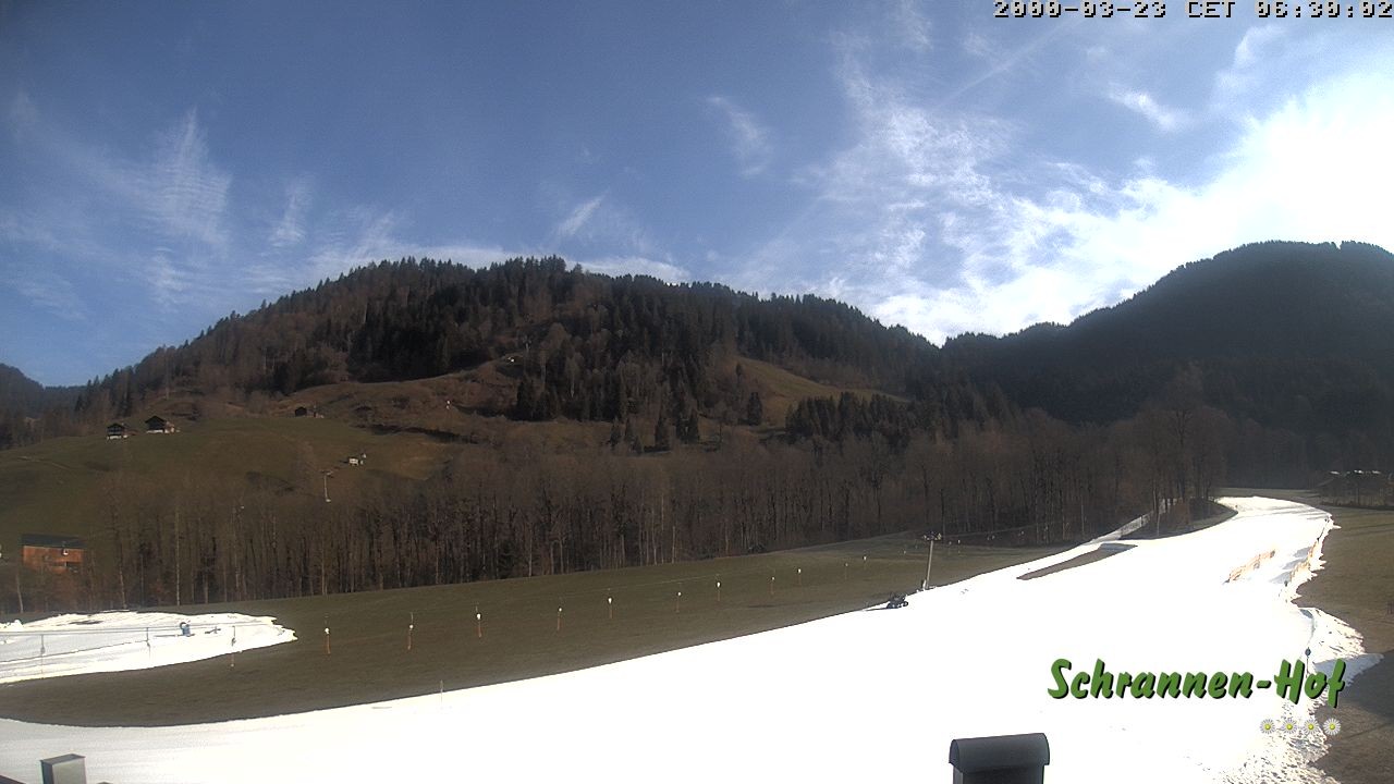 Archiv Foto Webcam Schoppernau: Schrannen-Hof