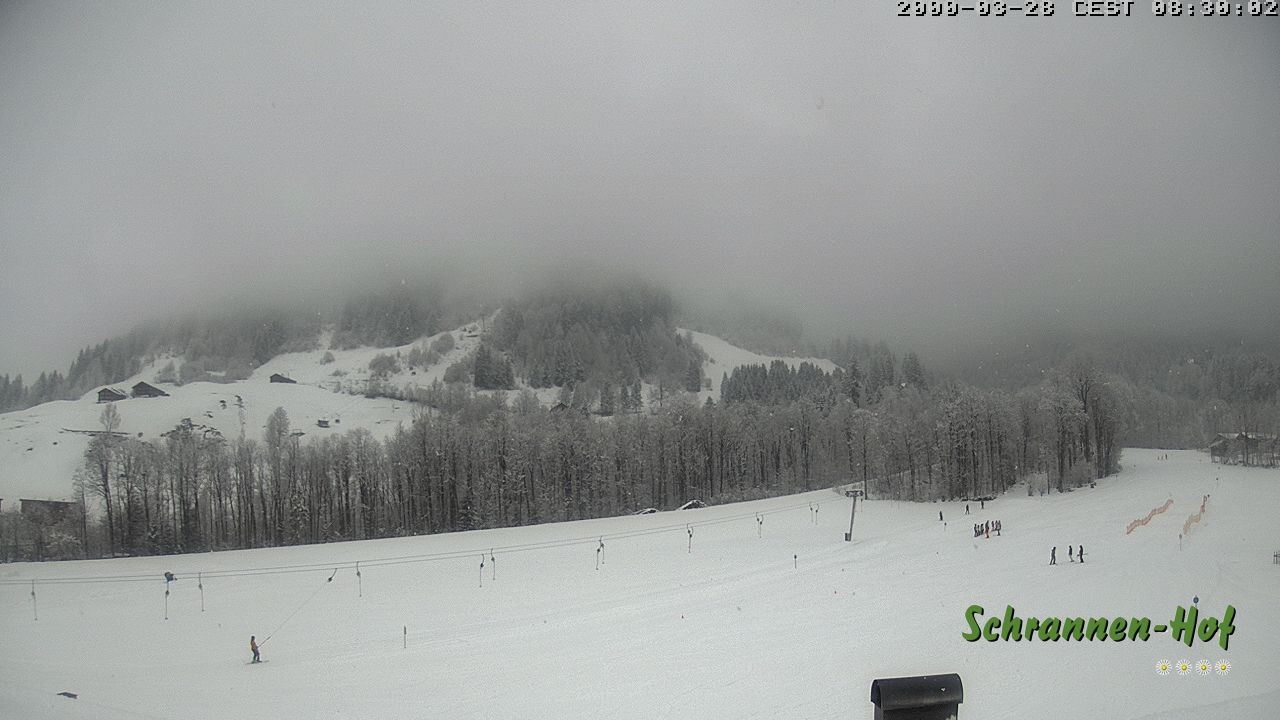 Archiv Foto Webcam Schoppernau: Schrannen-Hof