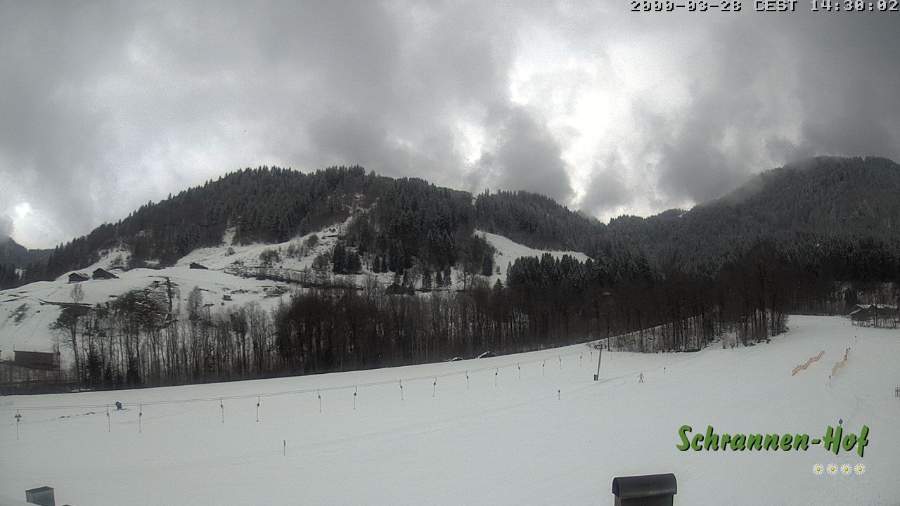 Archiv Foto Webcam Schoppernau: Schrannen-Hof