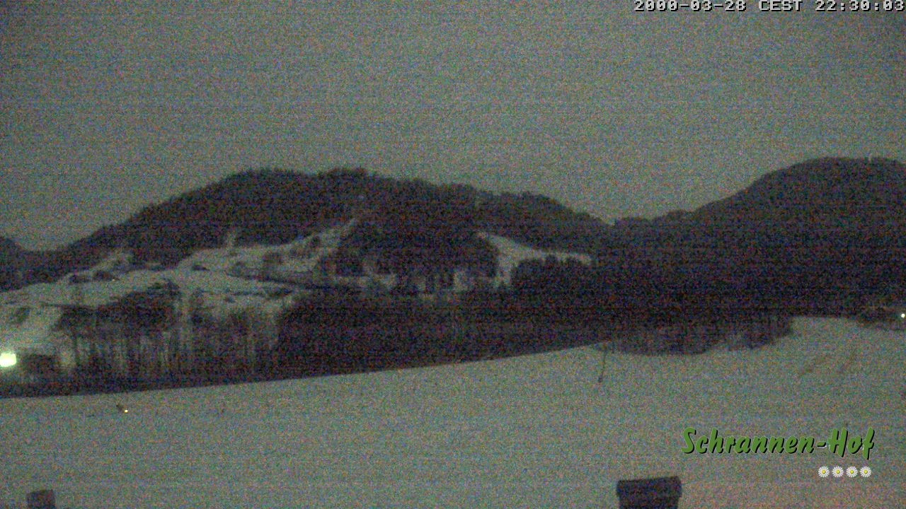 Archived image Webcam Mt. Diedamskopf - Schrannen-Hof