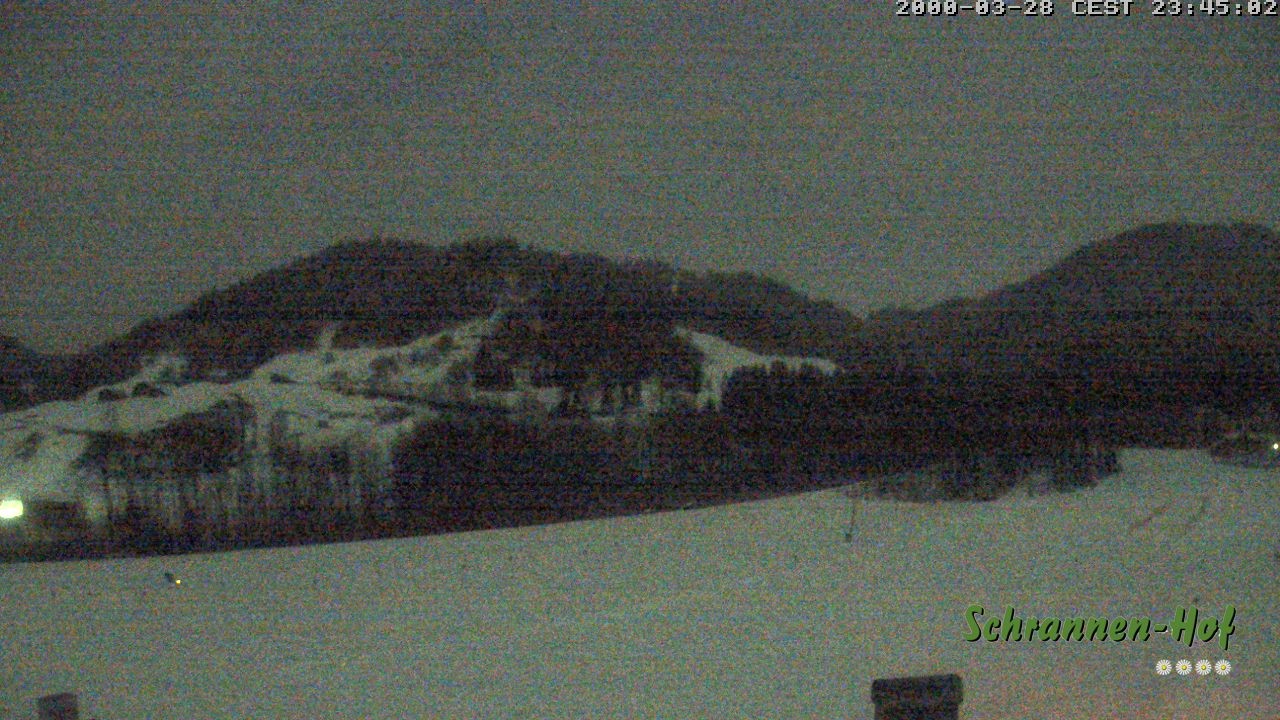 Archived image Webcam Mt. Diedamskopf - Schrannen-Hof