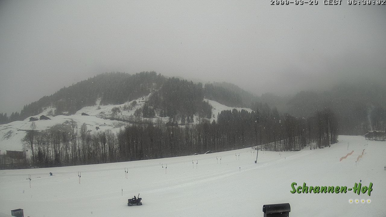 Archiv Foto Webcam Schoppernau: Schrannen-Hof