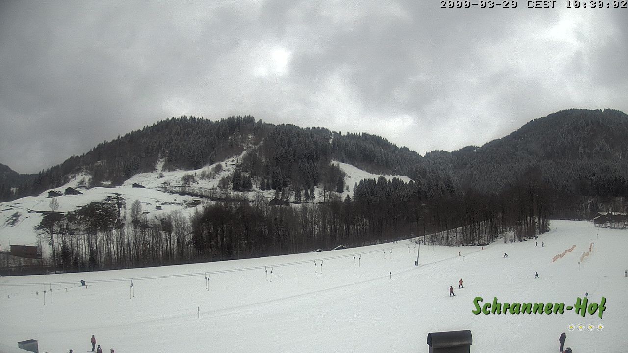 Archiv Foto Webcam Schoppernau: Schrannen-Hof