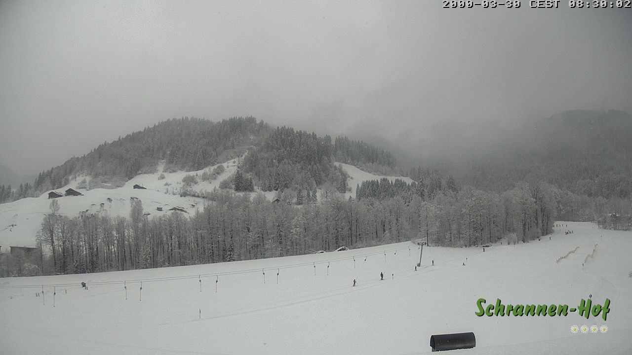 Archiv Foto Webcam Schoppernau: Schrannen-Hof