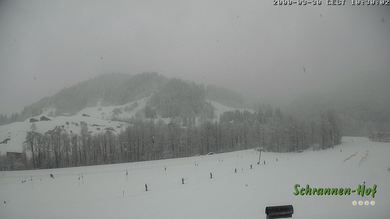 Archiv Foto Webcam Schoppernau: Schrannen-Hof