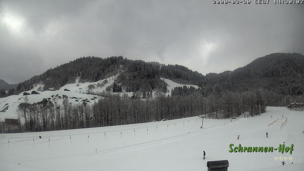 Archiv Foto Webcam Schoppernau: Schrannen-Hof