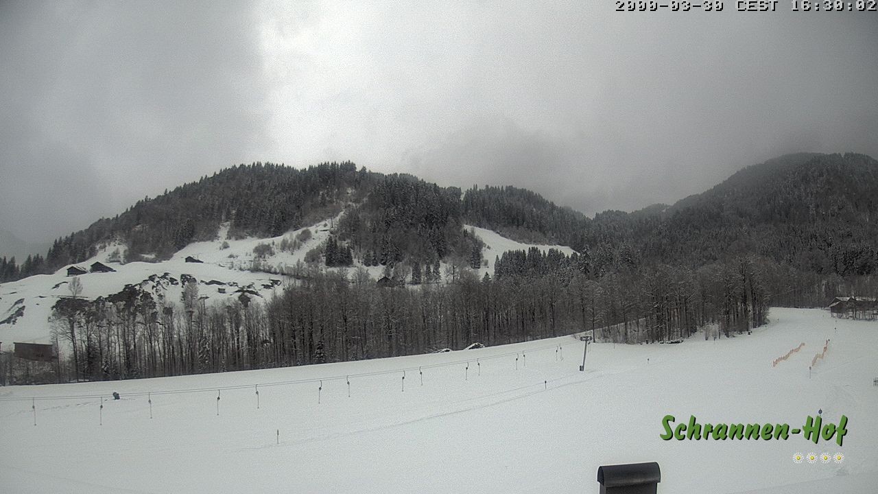 Archiv Foto Webcam Schoppernau: Schrannen-Hof