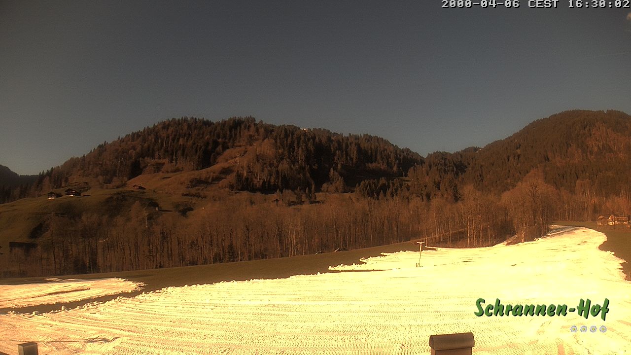 Archiv Foto Webcam Schoppernau: Schrannen-Hof