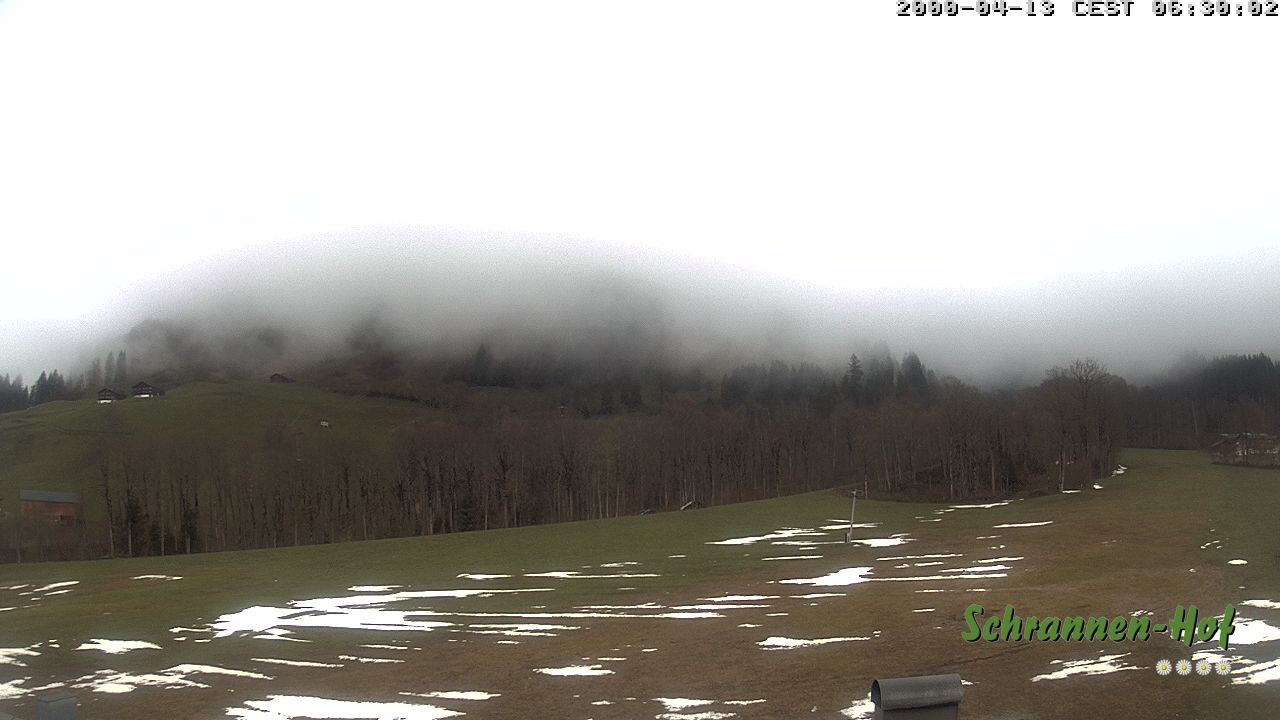 Archiv Foto Webcam Schoppernau: Schrannen-Hof