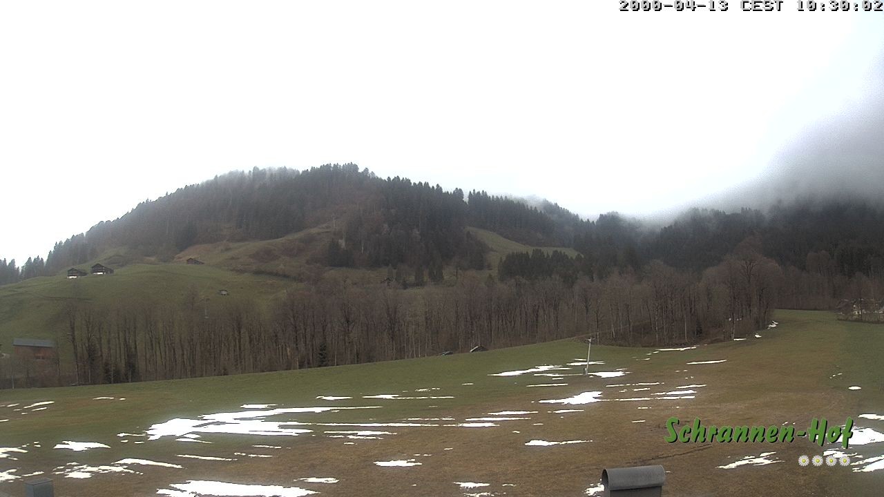 Archiv Foto Webcam Schoppernau: Schrannen-Hof