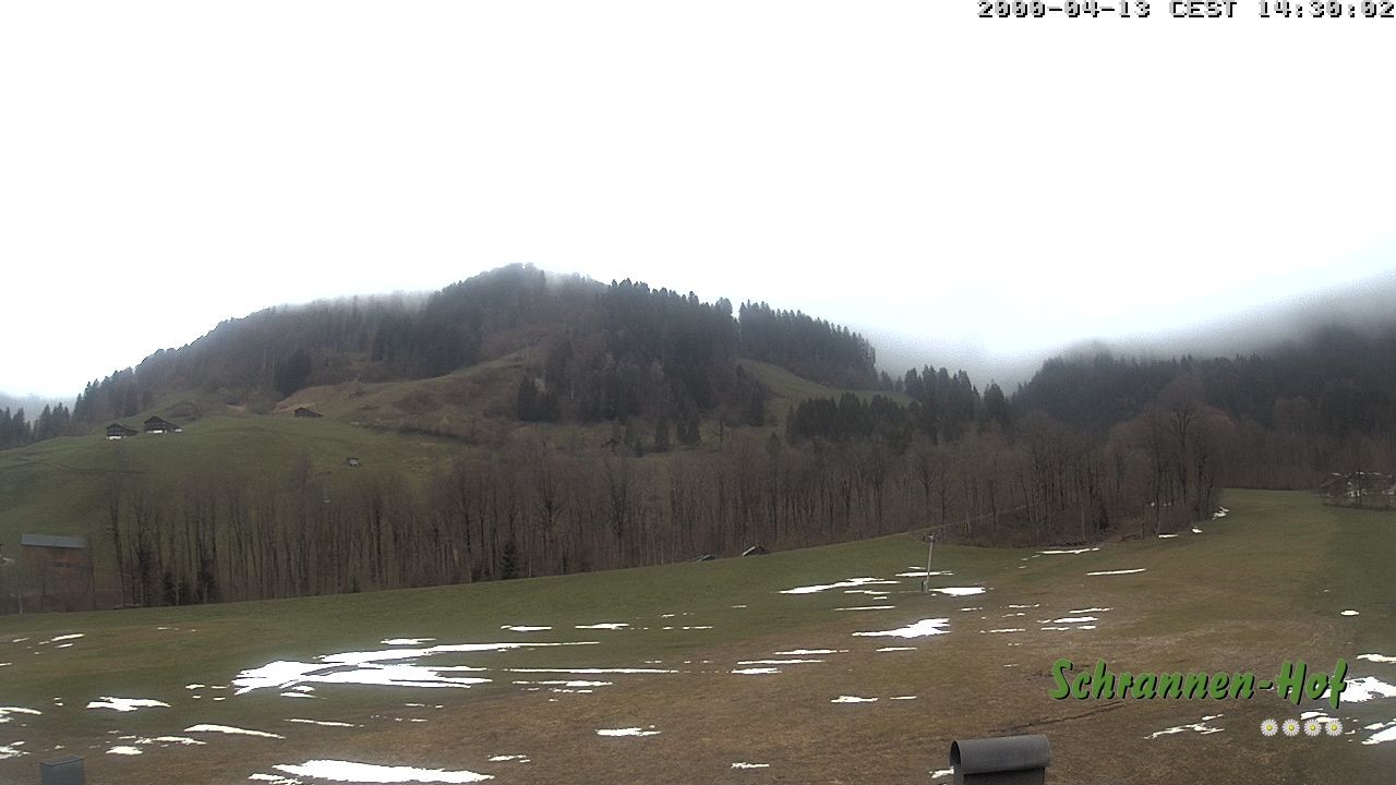 Archiv Foto Webcam Schoppernau: Schrannen-Hof