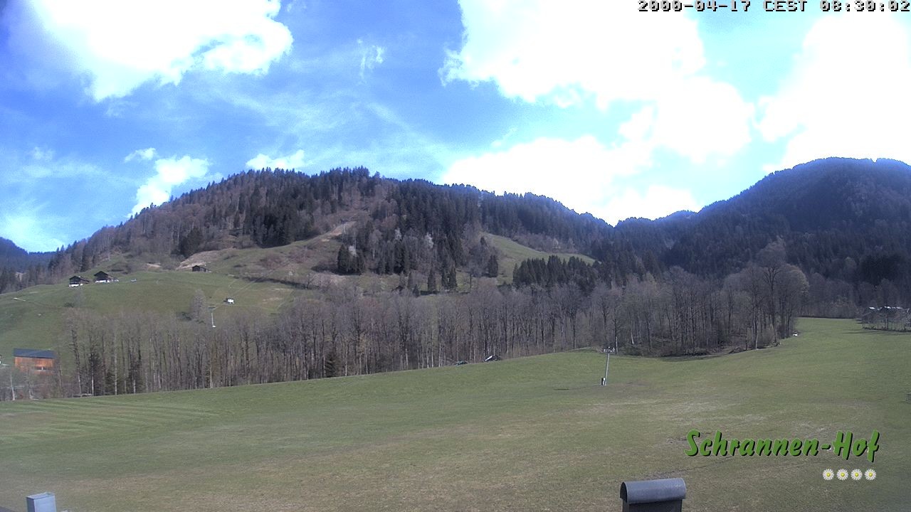 Archiv Foto Webcam Schoppernau: Schrannen-Hof