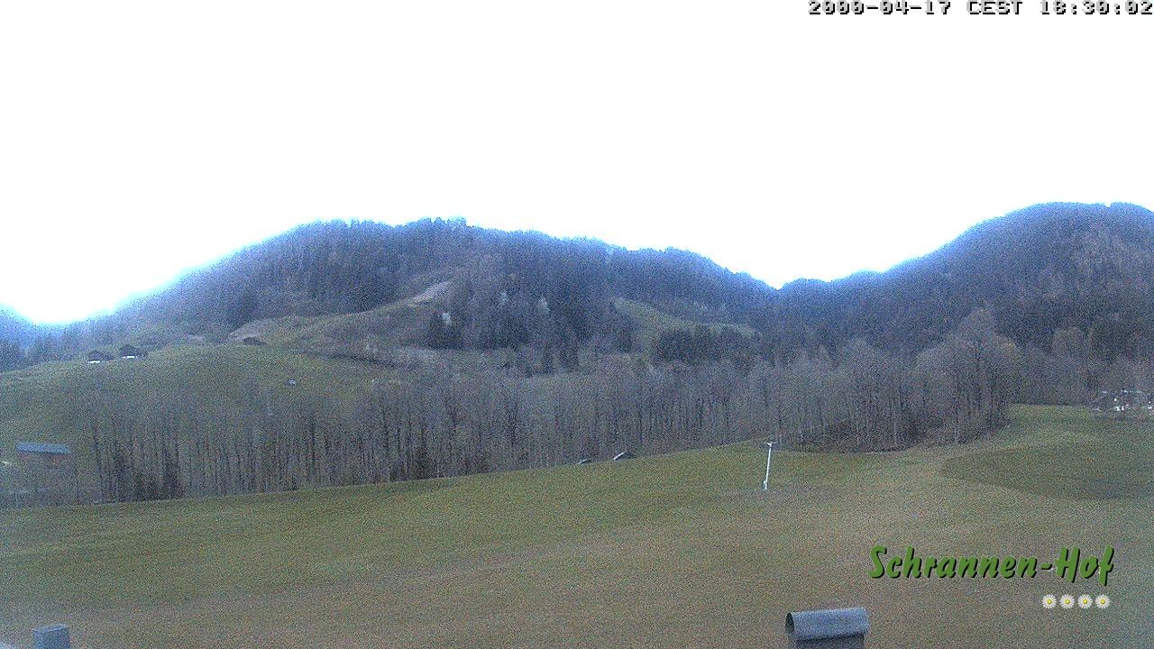 Archiv Foto Webcam Schoppernau: Schrannen-Hof