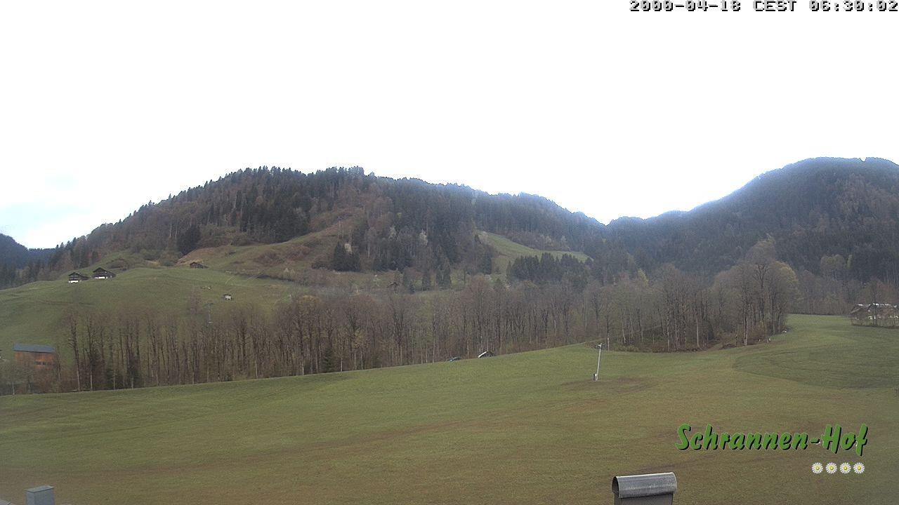 Archiv Foto Webcam Schoppernau: Schrannen-Hof