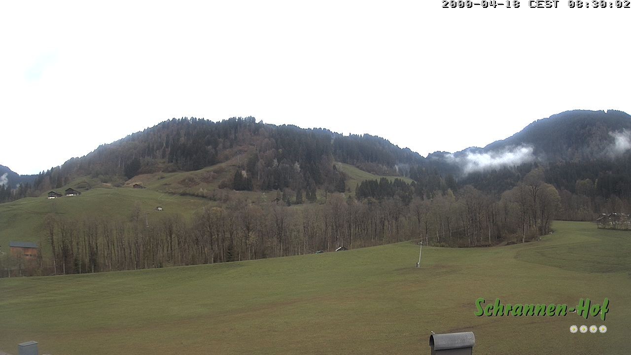 Archiv Foto Webcam Schoppernau: Schrannen-Hof