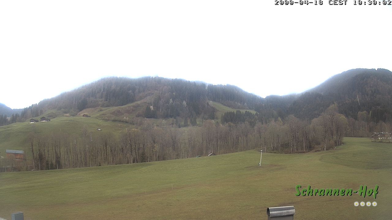 Archiv Foto Webcam Schoppernau: Schrannen-Hof