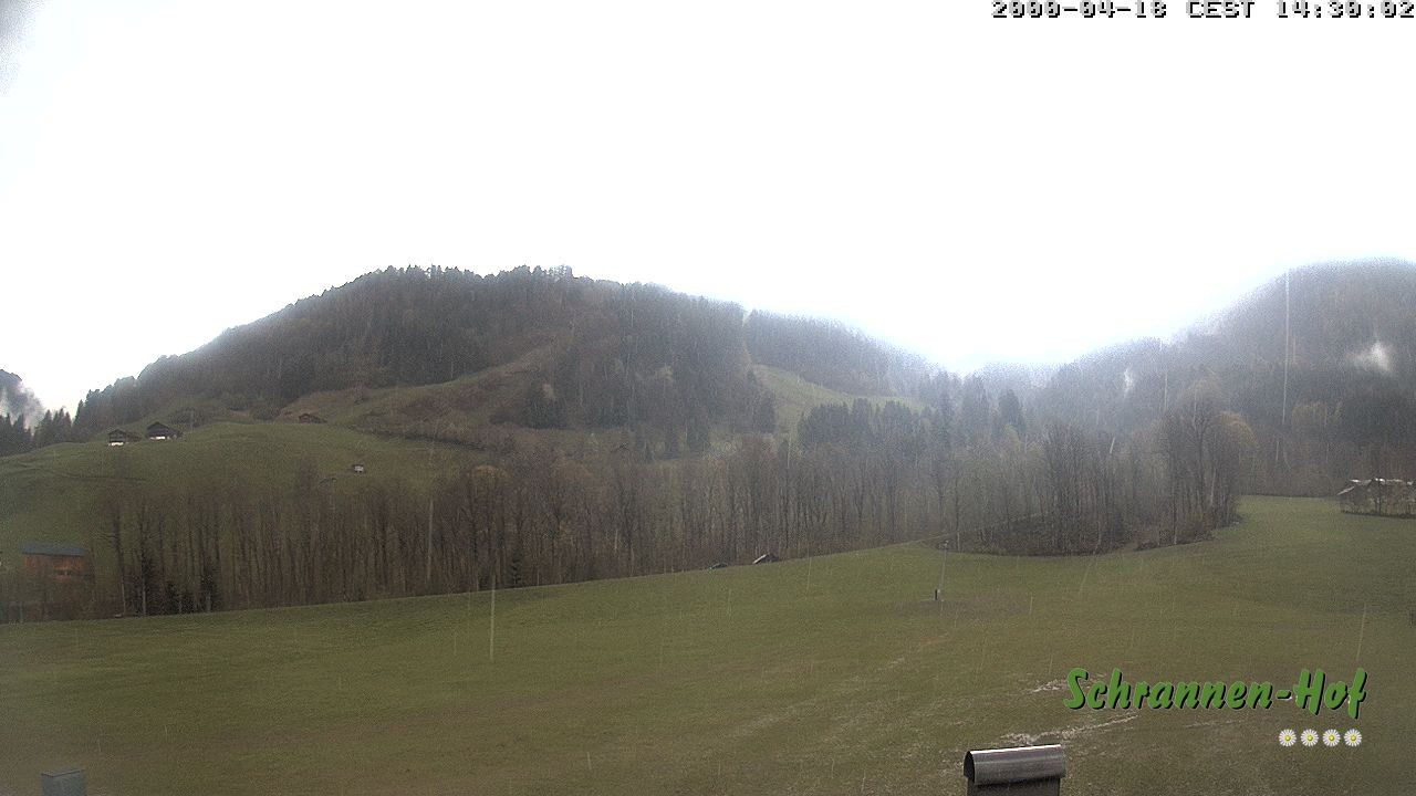 Archiv Foto Webcam Schoppernau: Schrannen-Hof