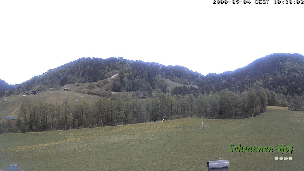 Archiv Foto Webcam Schoppernau: Schrannen-Hof