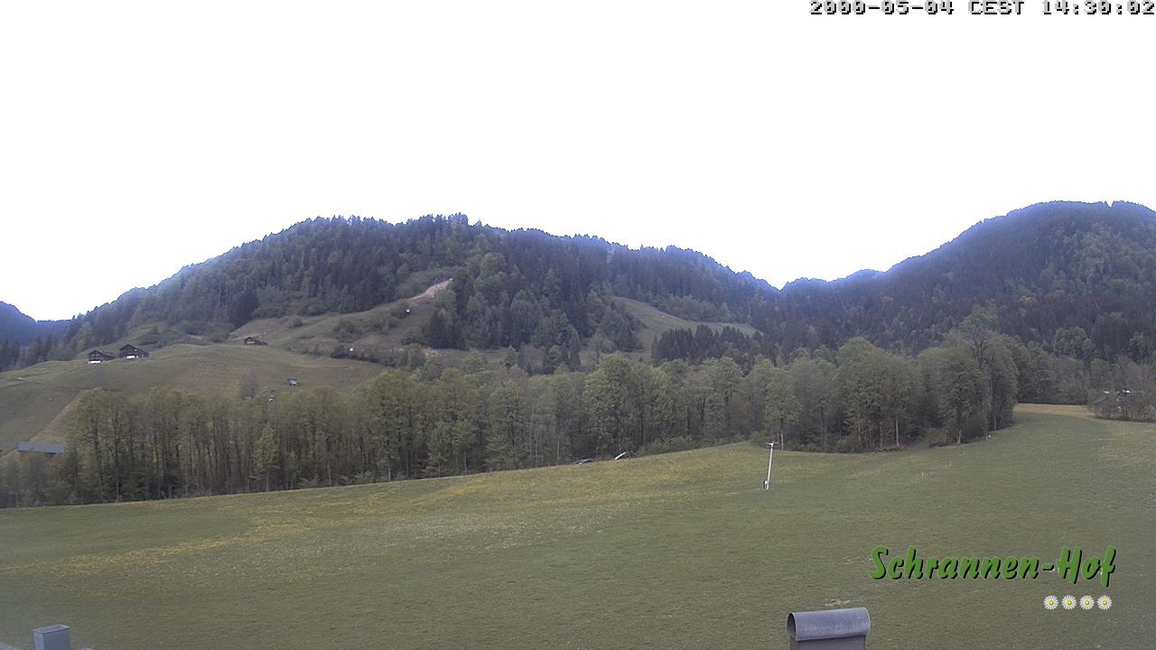 Archiv Foto Webcam Schoppernau: Schrannen-Hof