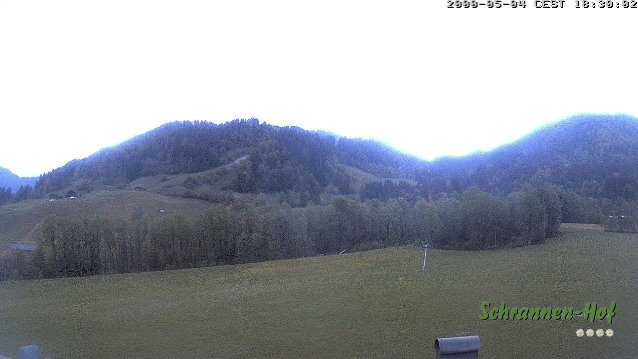 Archiv Foto Webcam Schoppernau: Schrannen-Hof