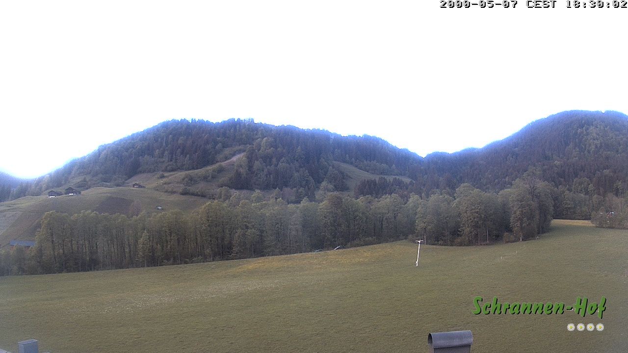 Archiv Foto Webcam Schoppernau: Schrannen-Hof