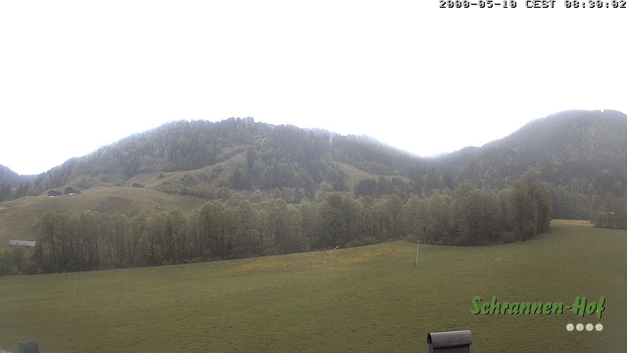 Archiv Foto Webcam Schoppernau: Schrannen-Hof