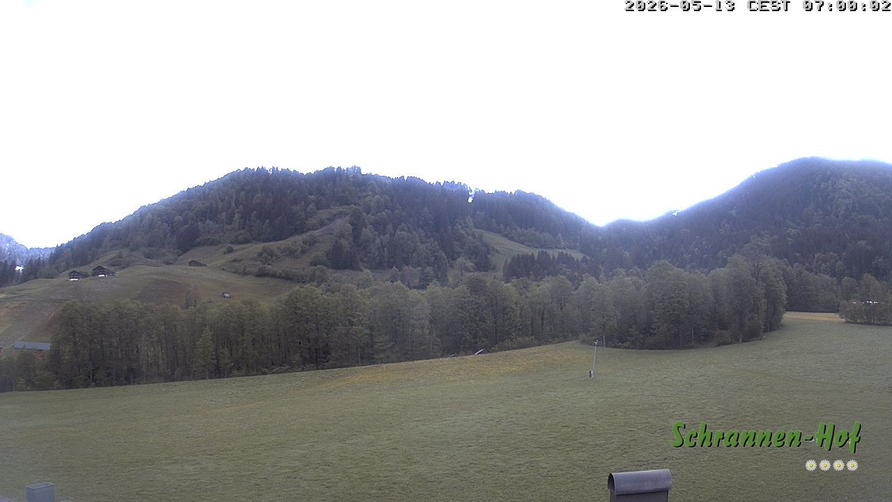 Archiv Foto Webcam Schoppernau: Schrannen-Hof