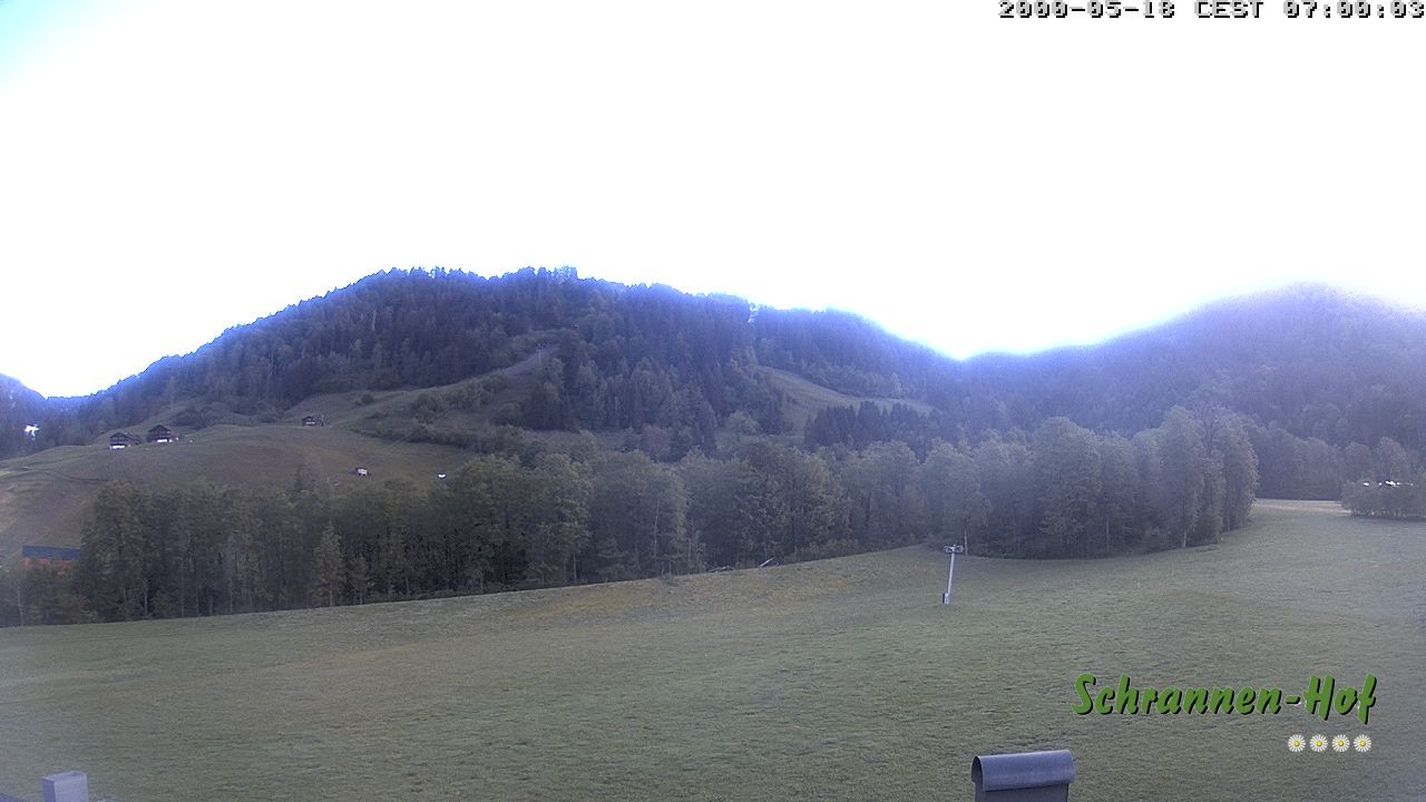Archiv Foto Webcam Schoppernau: Schrannen-Hof
