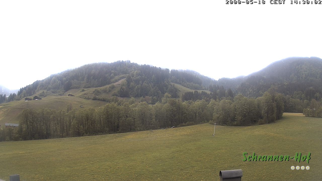 Archiv Foto Webcam Schoppernau: Schrannen-Hof
