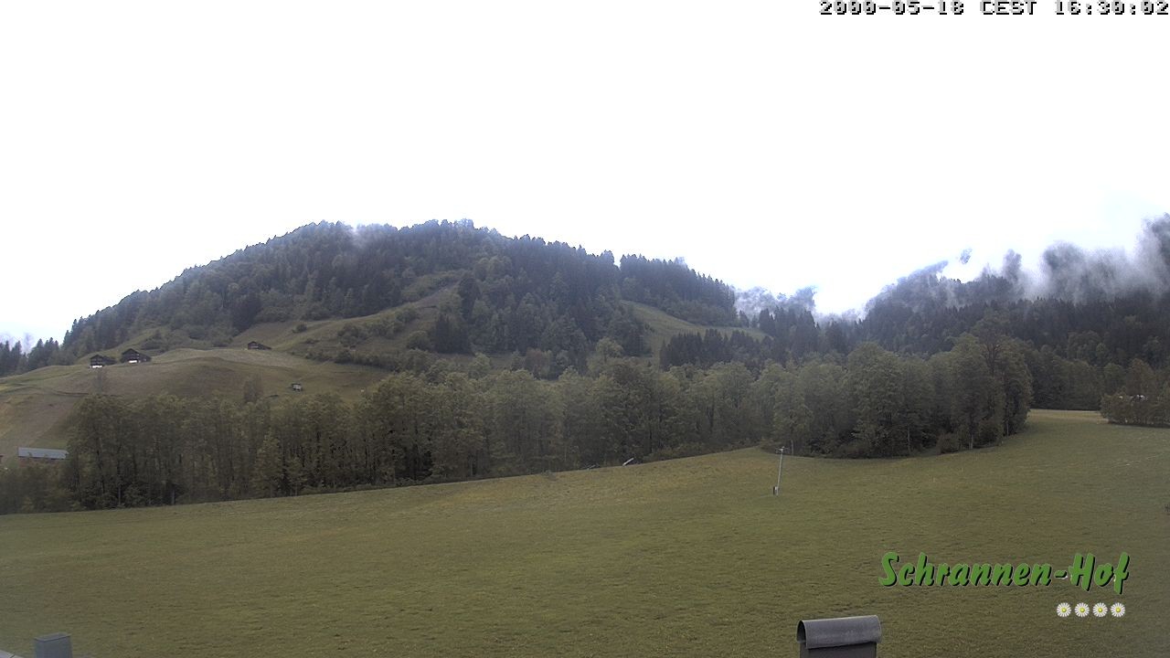 Archiv Foto Webcam Schoppernau: Schrannen-Hof
