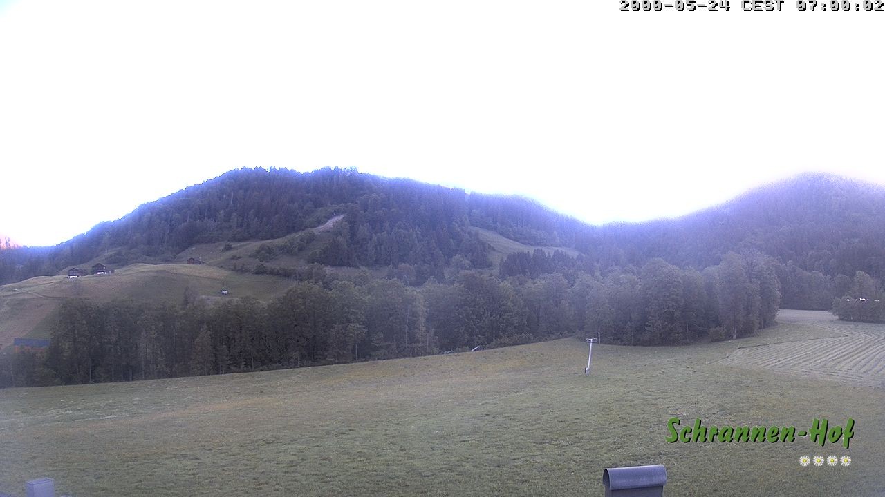 Archiv Foto Webcam Schoppernau: Schrannen-Hof
