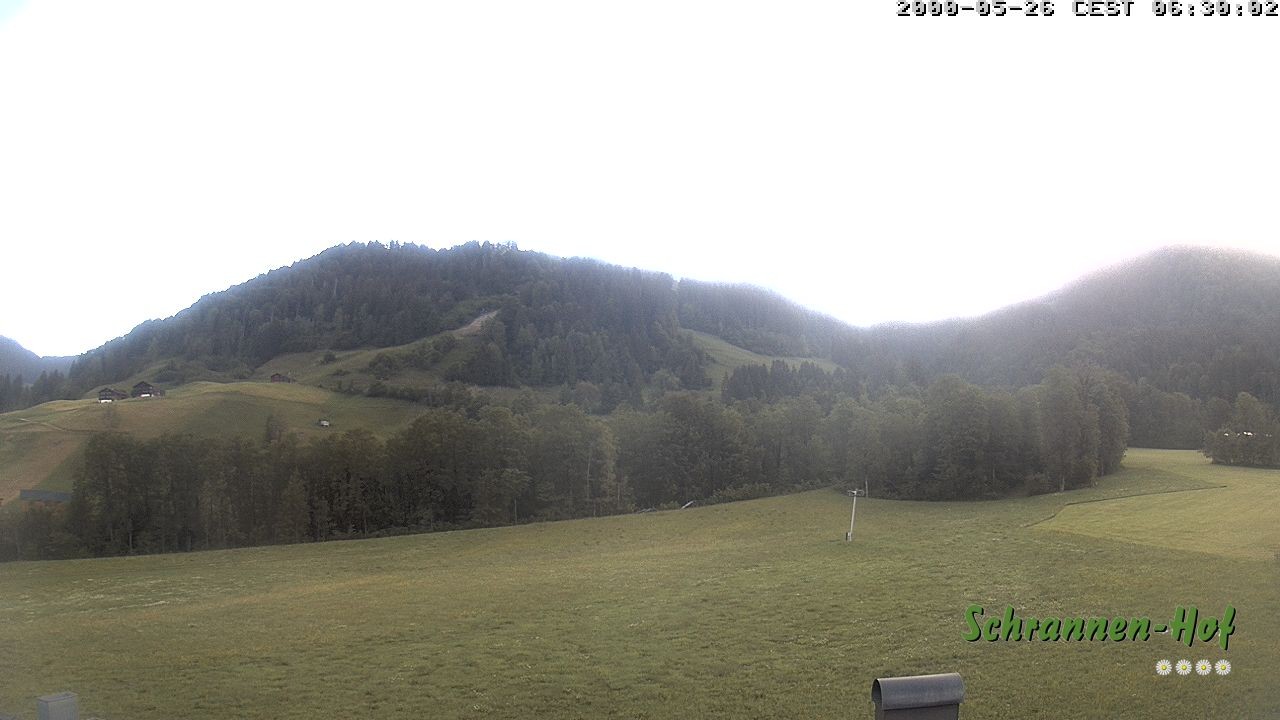 Archiv Foto Webcam Schoppernau: Schrannen-Hof