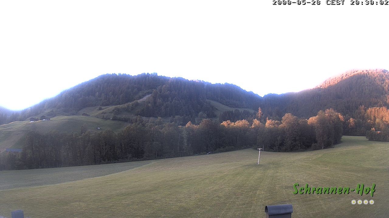 Archived image Webcam Mt. Diedamskopf - Schrannen-Hof