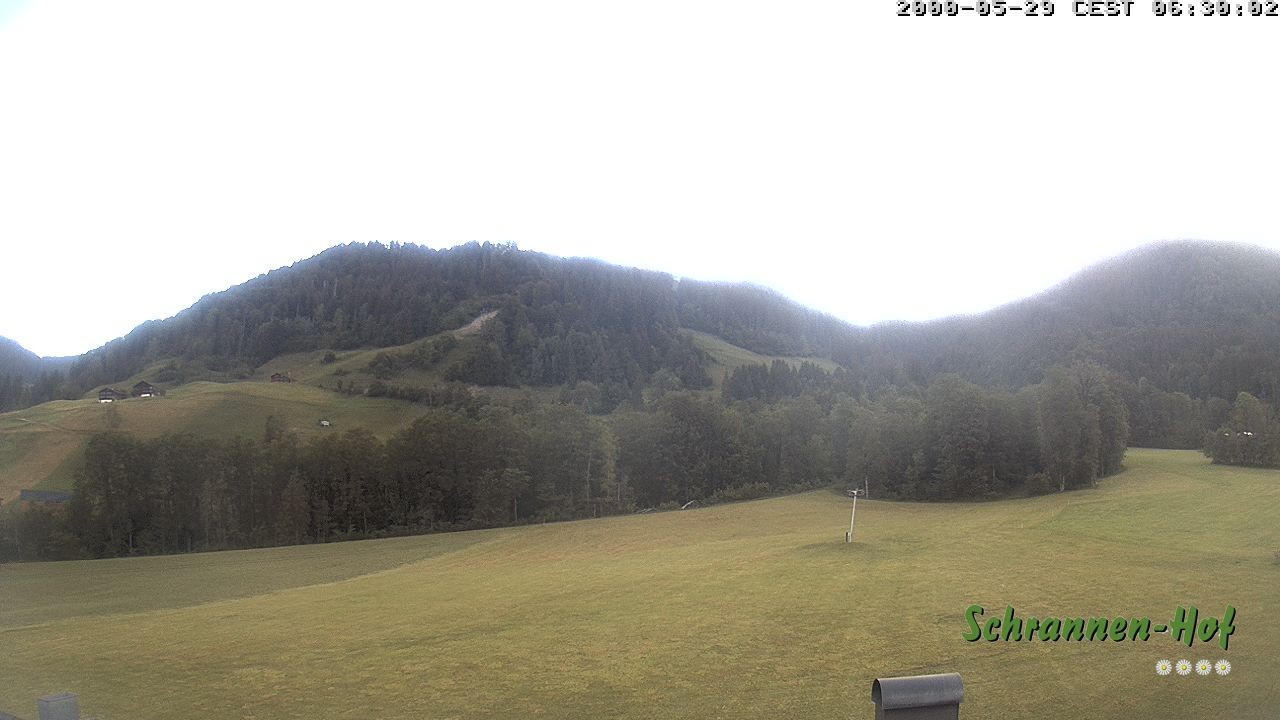 Archiv Foto Webcam Schoppernau: Schrannen-Hof