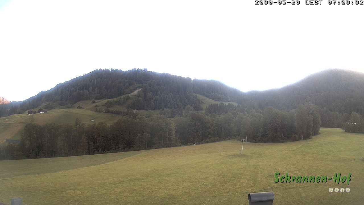 Archiv Foto Webcam Schoppernau: Schrannen-Hof