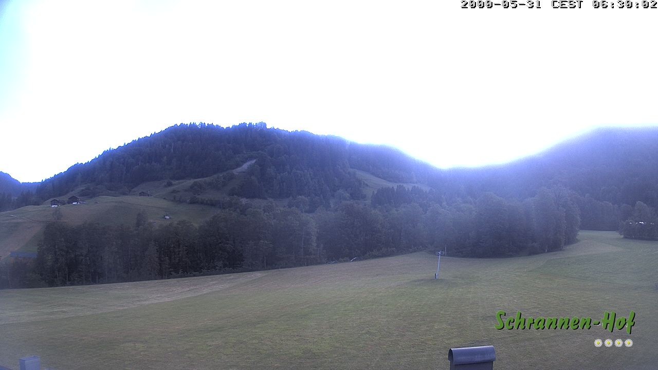Archiv Foto Webcam Schoppernau: Schrannen-Hof