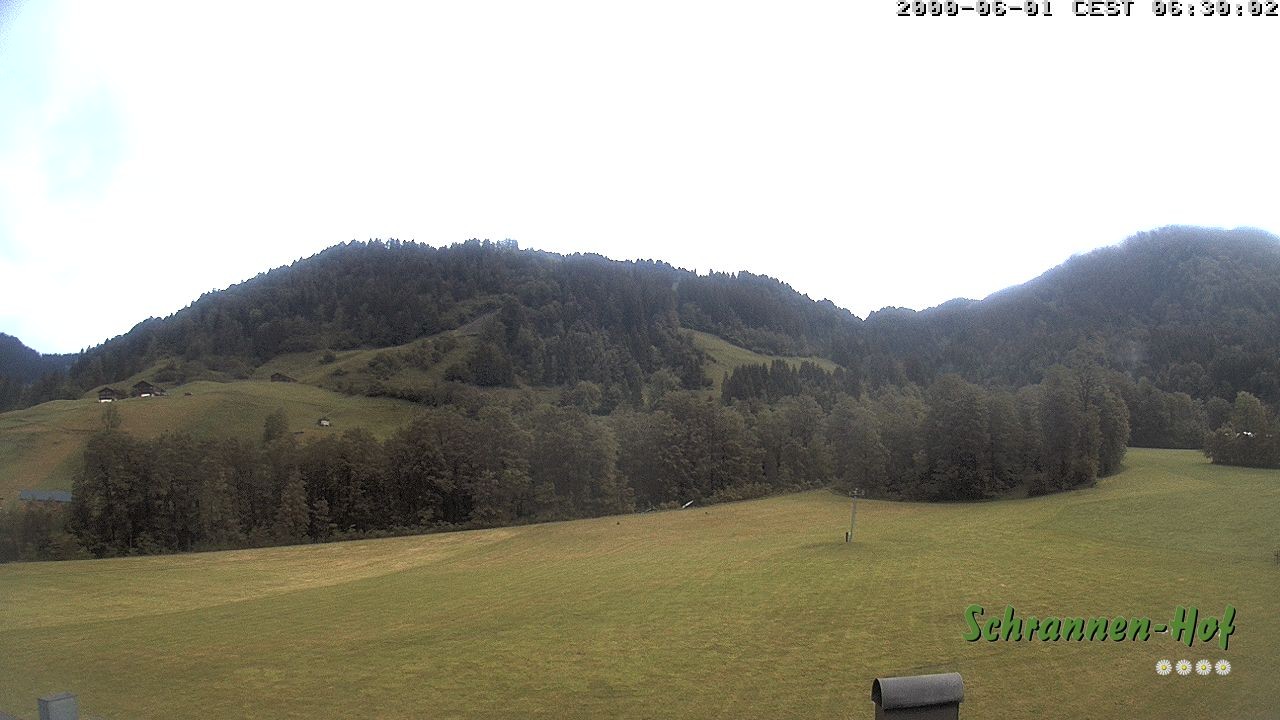 Archiv Foto Webcam Schoppernau: Schrannen-Hof