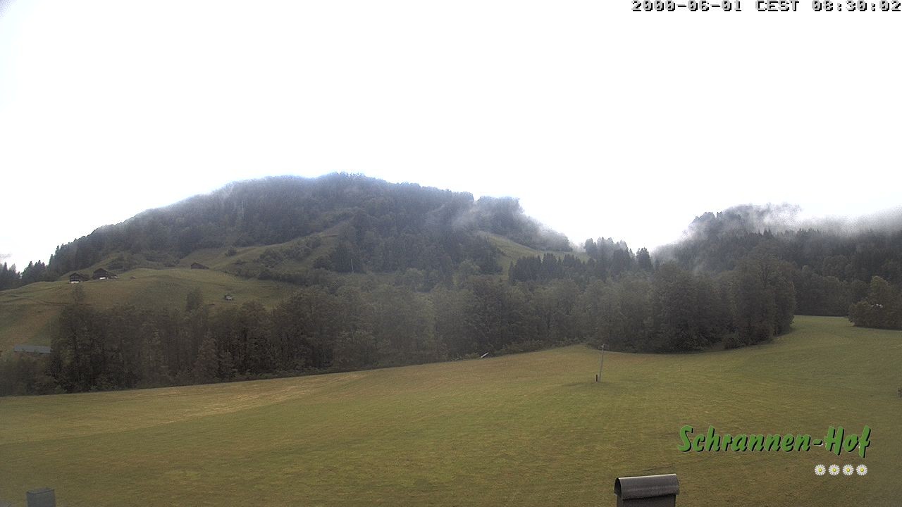 Archiv Foto Webcam Schoppernau: Schrannen-Hof